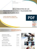 Estadisticas Trimestral Puerto Rico 2018