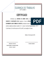 Certificado Individual - Operador de Auto Bomba de Concreto