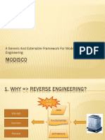 Modisco: A Generic and Extensible Framework For Model Driven Reverse Engineering