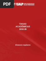 Tasas Academicas Alumnos Regulares