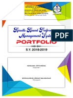 RPMS Porfolio Template (Long) Cover Pages
