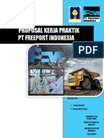 Proposal Kerja Praktik PT Freeport