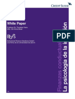 WP 07 Behavioral Finance Es PDF