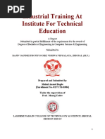 Project Report Front Page Format | PDF