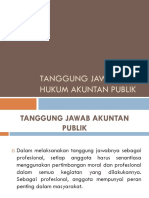 PowerPoint TANGGUNG JAWAB HUKUM AKUNTAN PUBLIK