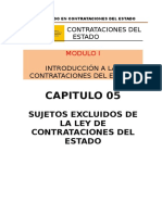 MODULO 01 - TITULO 06 SUJETOS EXCLUIDOS DE LA LEY DE CONTRATACIONES DEL ESTADO.docx