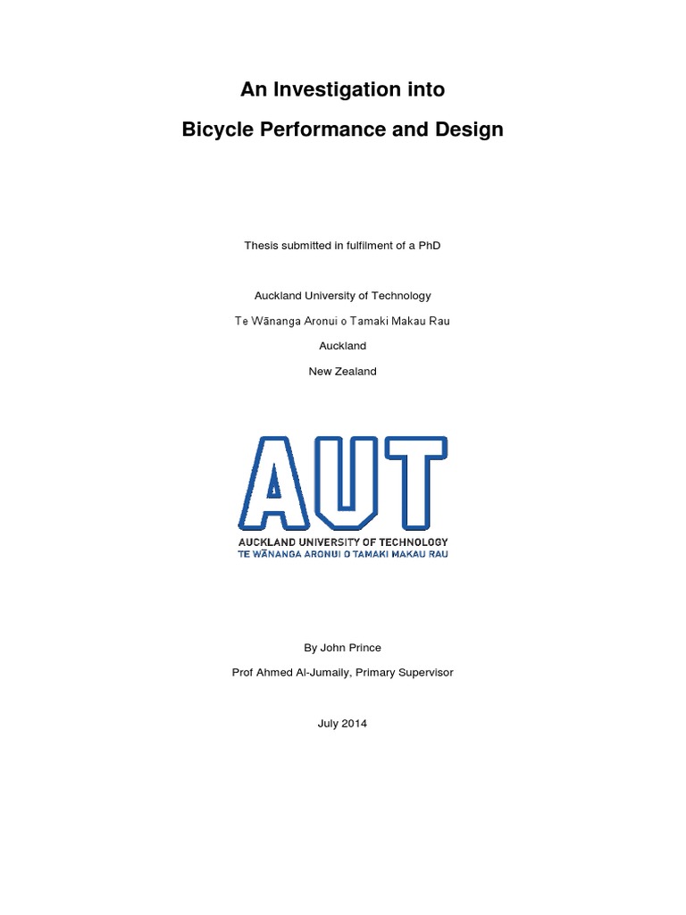 Investigation Of Bike Performance Torque Motion Physics