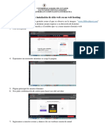 Manual de Instalación de Sitio Web en Un Web Hosting