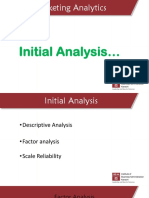 3 Initial Analysis