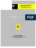 SPLN D3.026 2017 Fuse Cut Out (Sounding Market) PDF