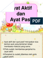 Ayat Aktif Dan Pasif