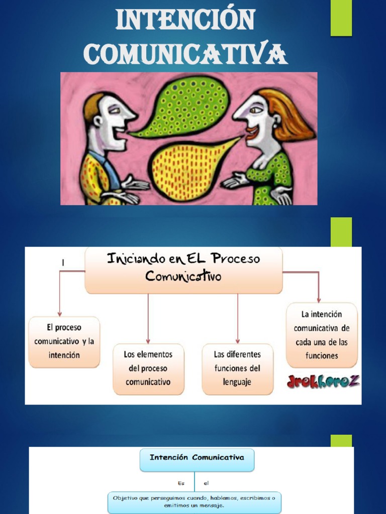 Intención Comunicativa | PDF