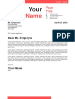 RPM Jobs 5 Cover Letter