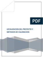 LOCALIZACION DEL PROYECTO Y METODOS DE VALORACION.docx