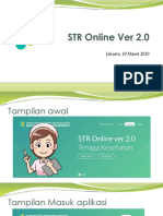 Materi 1 STR Online Ver 2.0 - Jakarta 10 Maret