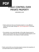 Public Control Over Private Property Final