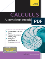 Calculus A Complete Introduction (Teach Yourself), 4th Edition PDF