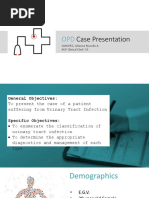 OPD Case Protocol UTI