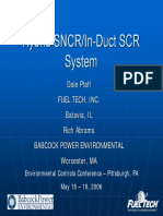 Hybrid SNCR