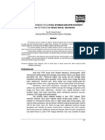 Dampak Business Cycle Pada Efisiensi Industri Properti Yang Go Public Di Pasar Modal Indonesia