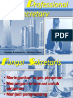 Be A Professional Secretary (Peserta Pusdiknas)