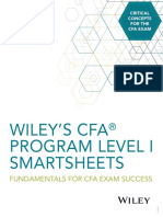 DA4569 CFA Level I SmartSheet PDF