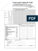 RM 024 Formulir Observasi Recovery Room (RR)