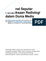 Pengertian Radiologi