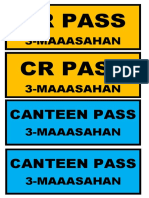 CR Pass
