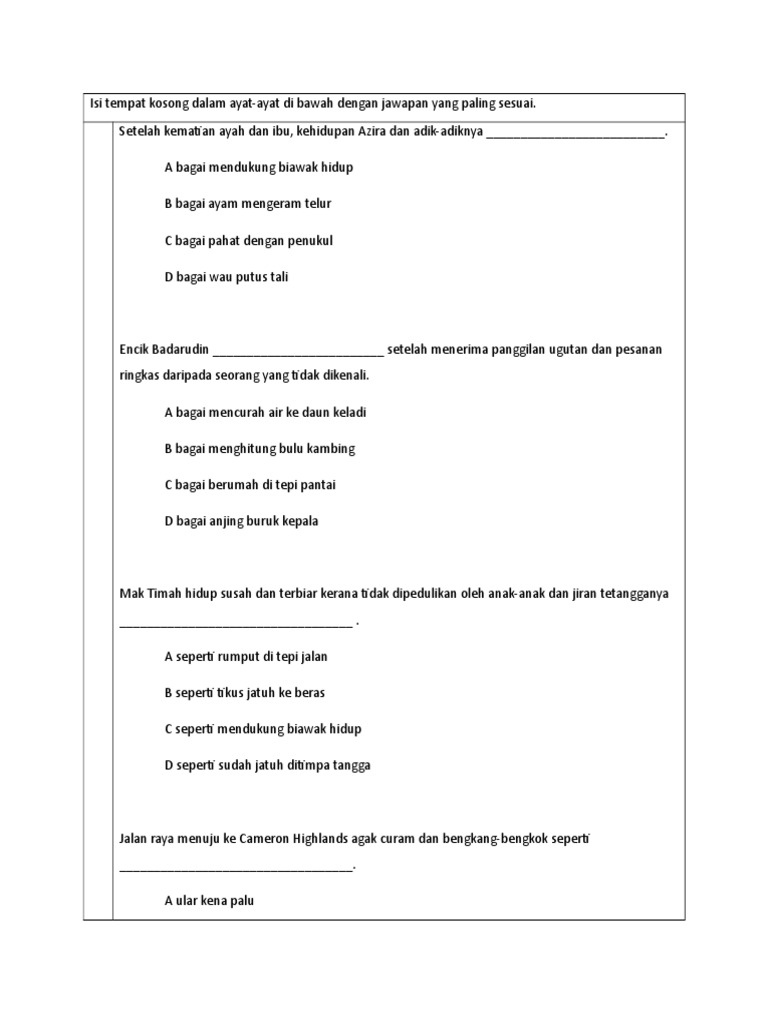 Peribahasa