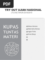 3 Paket Try Out UN 2019 | PDF