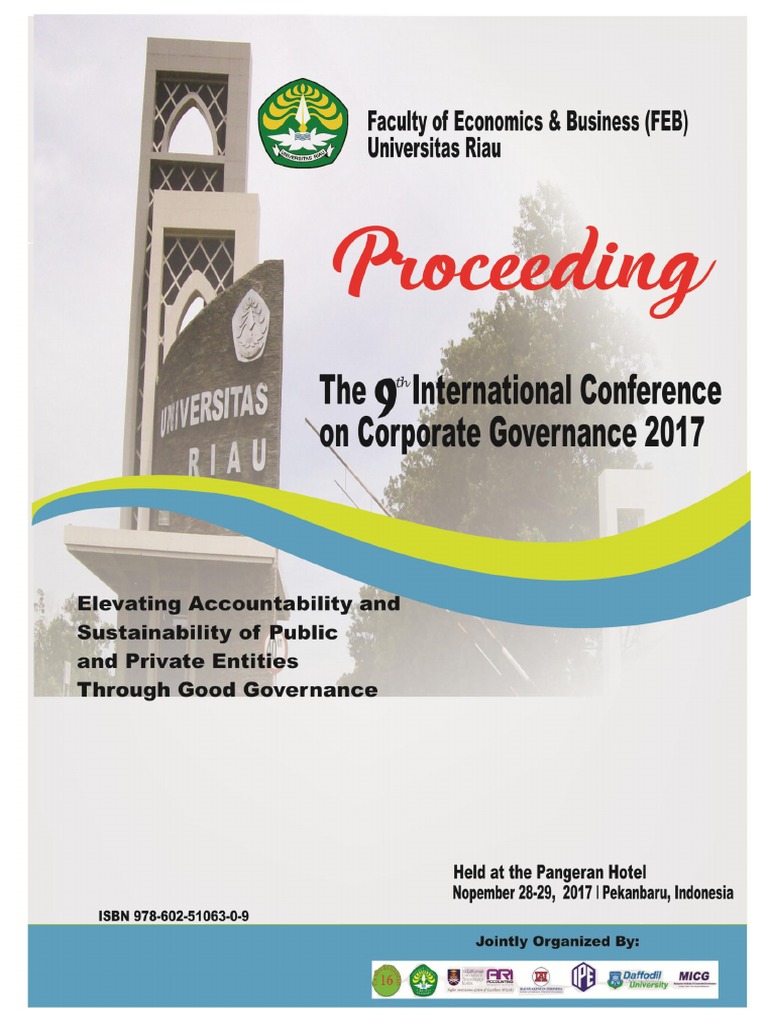 Final Proceeding Iccg 2017 25 Januari 1 Pdf Corporate Social Responsibility Governance