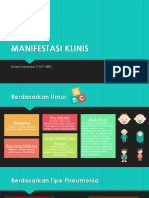 Manifestasi Klinis Pneumonia