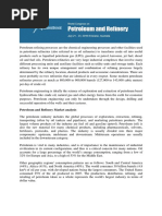 Petroleum and Refinery Market Analysis