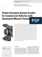 Clutch Actuation System ConAct For Commercial Vehicles With Automated Manual Transmissions