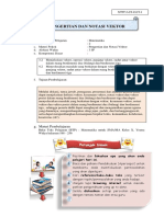 UKBM - X - 3.2 - 4.2 - 1 - Notasi Vektor