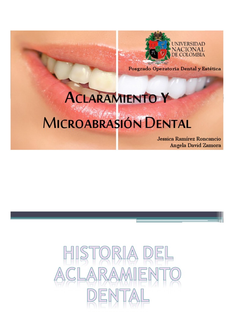 ACLARAMIENTO Y MICROABRASION DENTAL.pdf Láser Ultravioleta