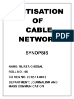 Synopsis: Name: Rijata Ghosal ROLL NO.: 65 CU REG NO. 2012-11-0012 Department: Journalism and Mass Communication