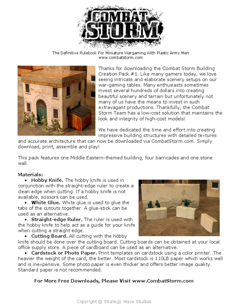 Building Pack 1 - Instructions PDF | PDF
