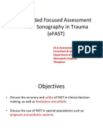 Extended Focused Assessment With Sonography in Trauma (eFAST)