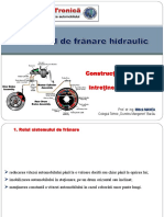 Automobile - X-XI - Suport de Curs - Sistemul de Franare Al Automobilului PDF