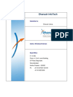 Dhanush InfoTech P2P Process