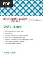 Accounting Cycle of a Service Business-step 5-Adjusting Entries