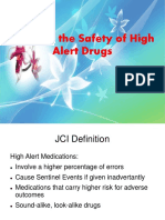 High Alert Medication English