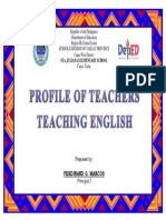 Republic of The Philippines Department of Education Region III-Central Luzon Schools Division of Tarlac Province Capas West District Capas, Tarlac
