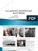 Bapak Budi Minarno - Pengelolaan K3 Pada Bidang Peralatan Medis Dan Implementasinya Di RS & Fasyankes PDF