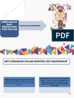 Kebijakan Dan Programa Gizi Dalam Masyarakat Indonesia