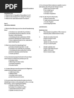 Questionnaire Expenditure Cycle