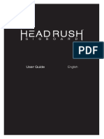 User Guide to the HeadRush Gigboard FX Pedal Board