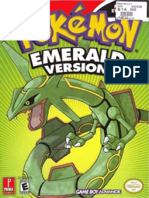 Pokemon emerald challenge update:THE POKÉDEX/RUNNING SHOES